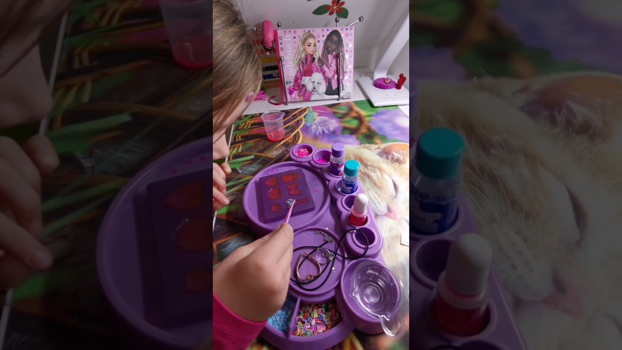 Creative Gel Jewellery Station Schmuck selbst herstellen Teil 2 #spielen #action #doityourself