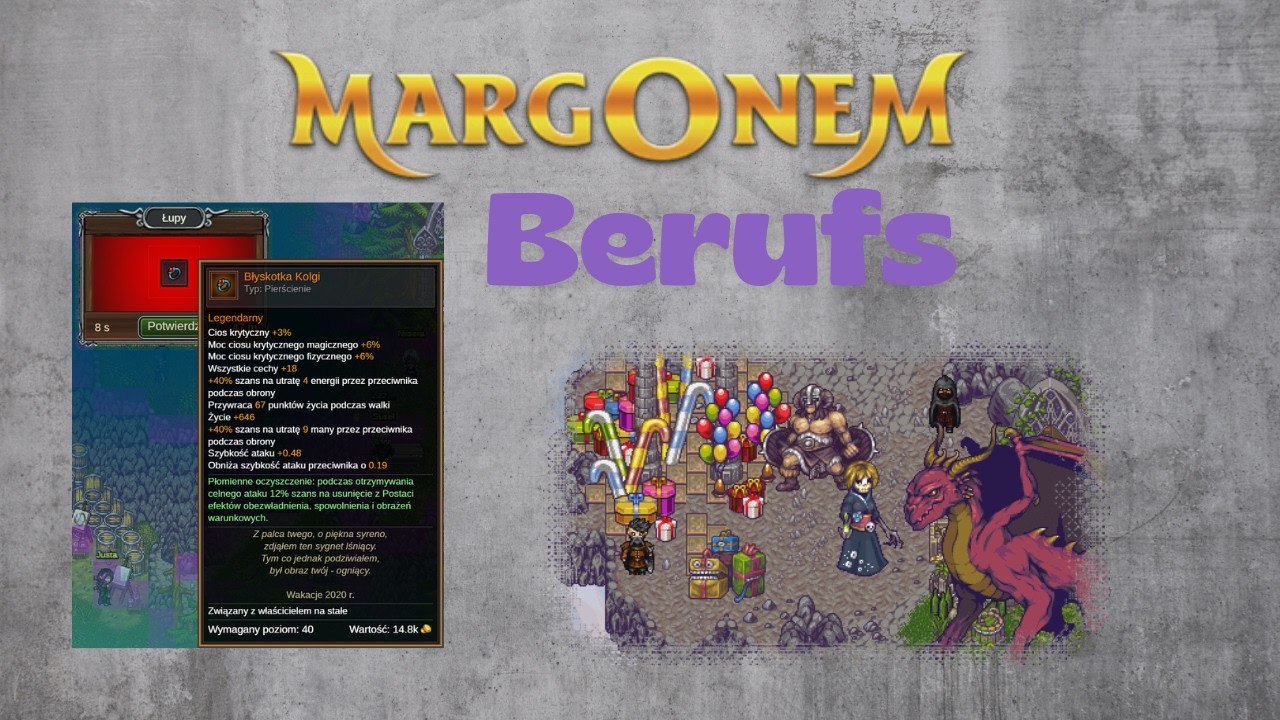 Margonem Berufs - Niepotrzebna legenda