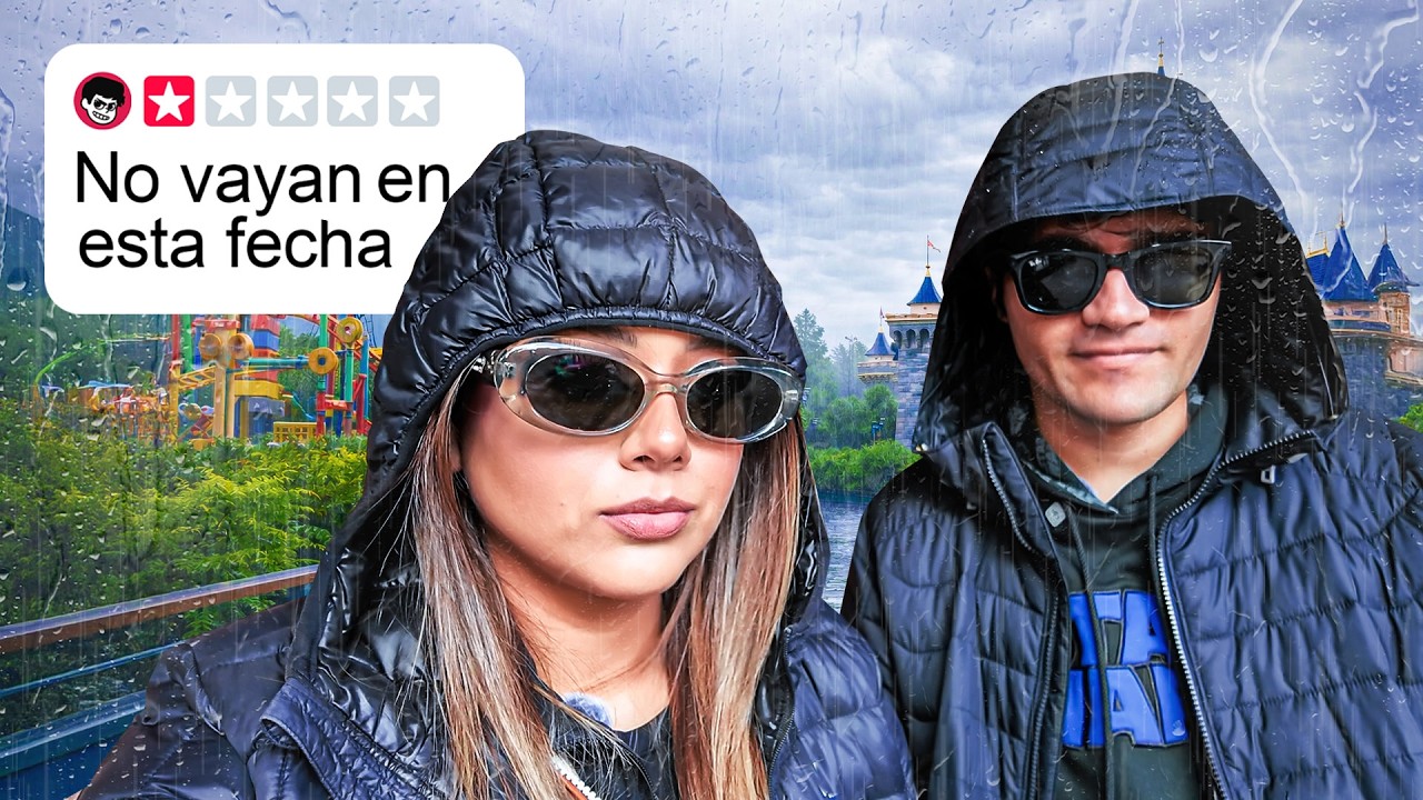 EL PEOR DÍA PARA VISITAR DISNEY 😡 (NOS MOJAMOS) | Amablitz