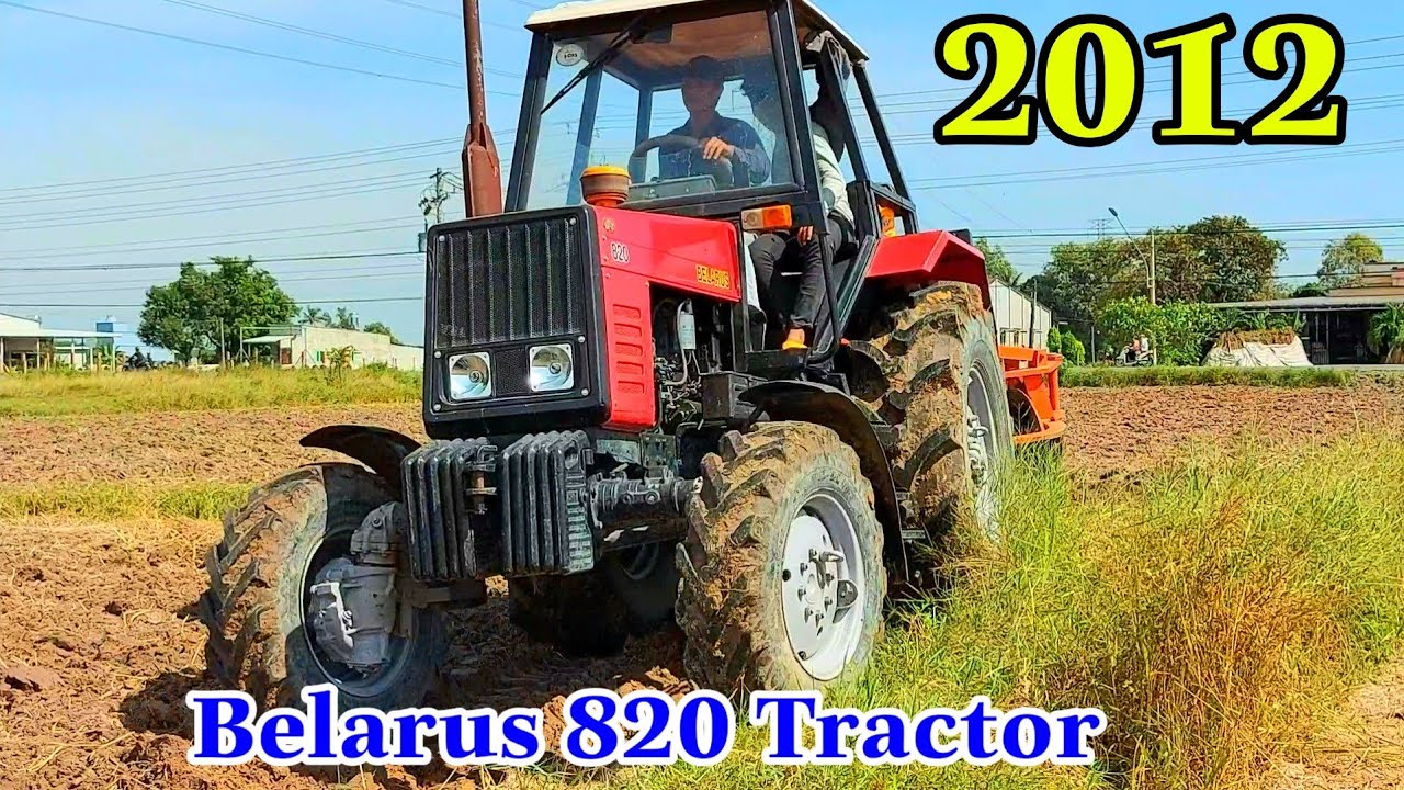 Máy Cày Belarus 820 Đời 2012 Rất Mới Cày Đất Ruộng Lần Hai Chạy Khỏe Re,Máy Cày Tây Ninh