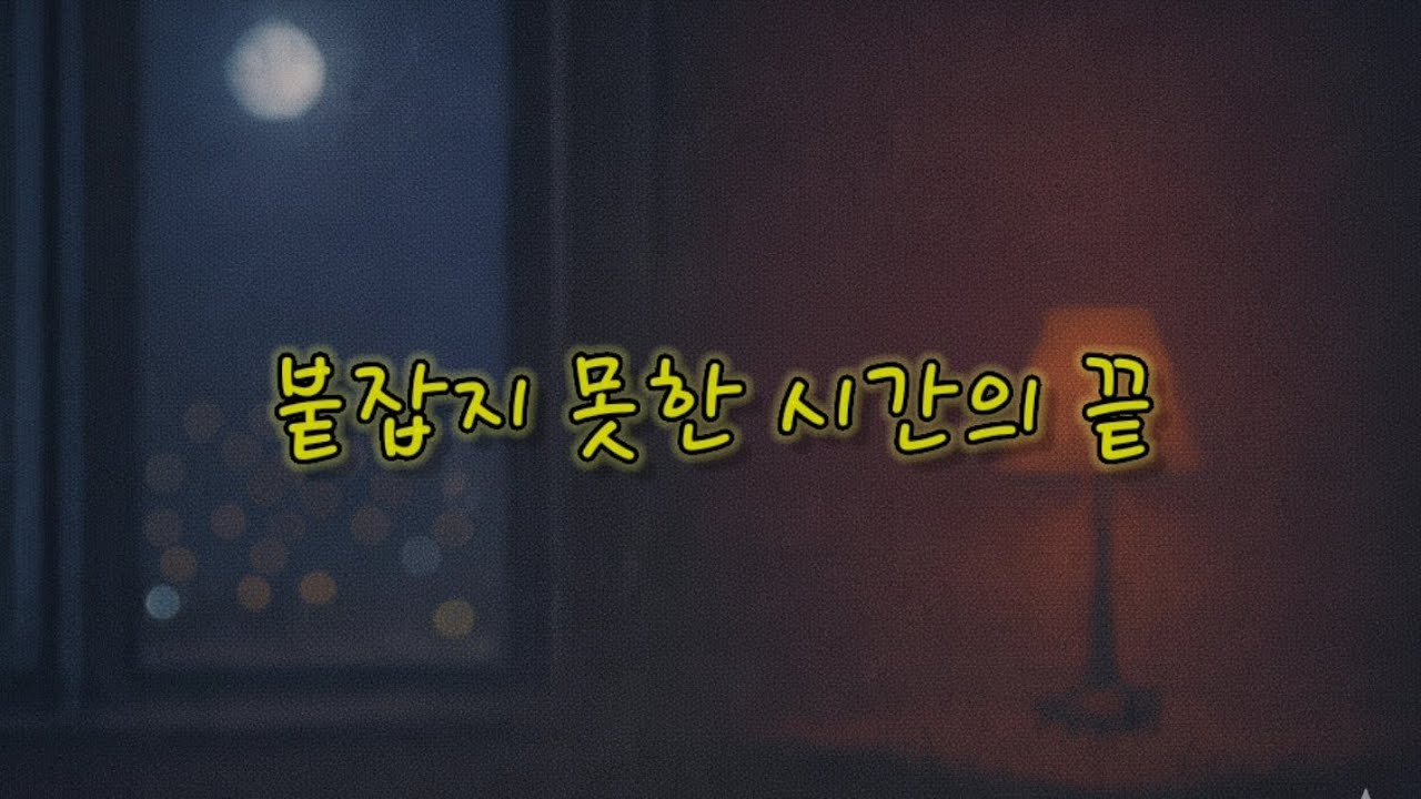 너를 보낸 순간 – 붙잡지 못한 시간의 끝 / AI귀지렁이