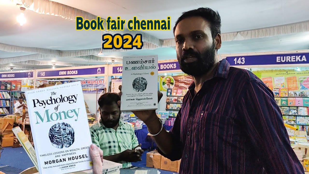 book fair 2024 chennai | chennai book fair | psychology of money tamil | ymca | book fair chennai