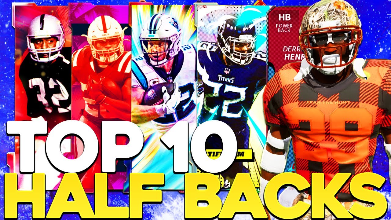 TOP 10 RUNNING BACKS INSIDE MADDEN 22 ULTIMATE TEAM!