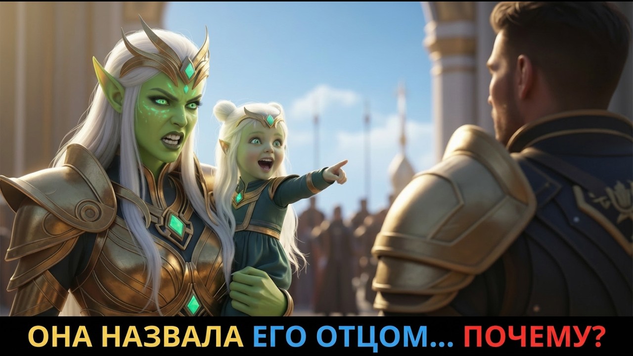 «Почему Моя Дочь Называет Тебя Отцом, Человек?» — Прорычала Королева Пришельцев | HFY SCI-FI