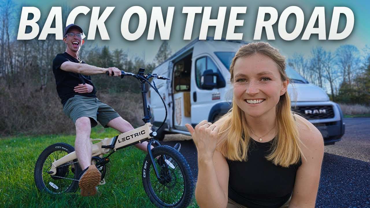 BACK TO “NORMAL” VAN LIFE | Rail Trails on Lectric XP Lite eBikes