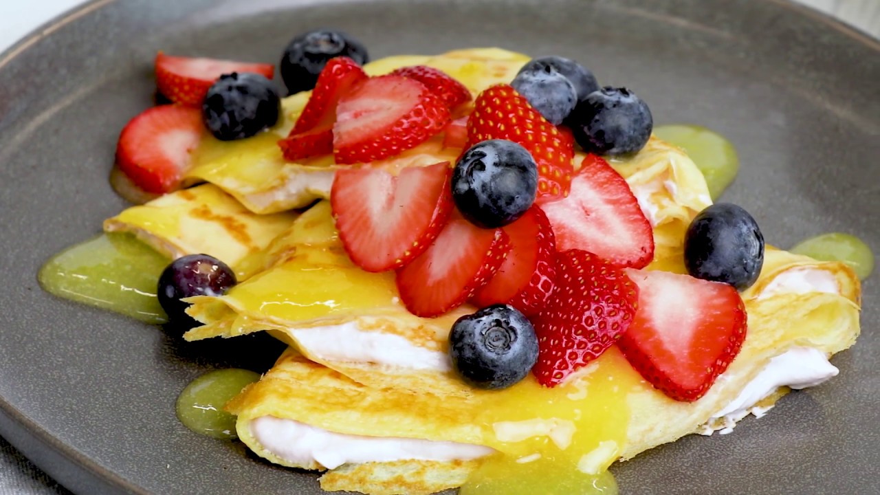 Lemon Berry Crepes