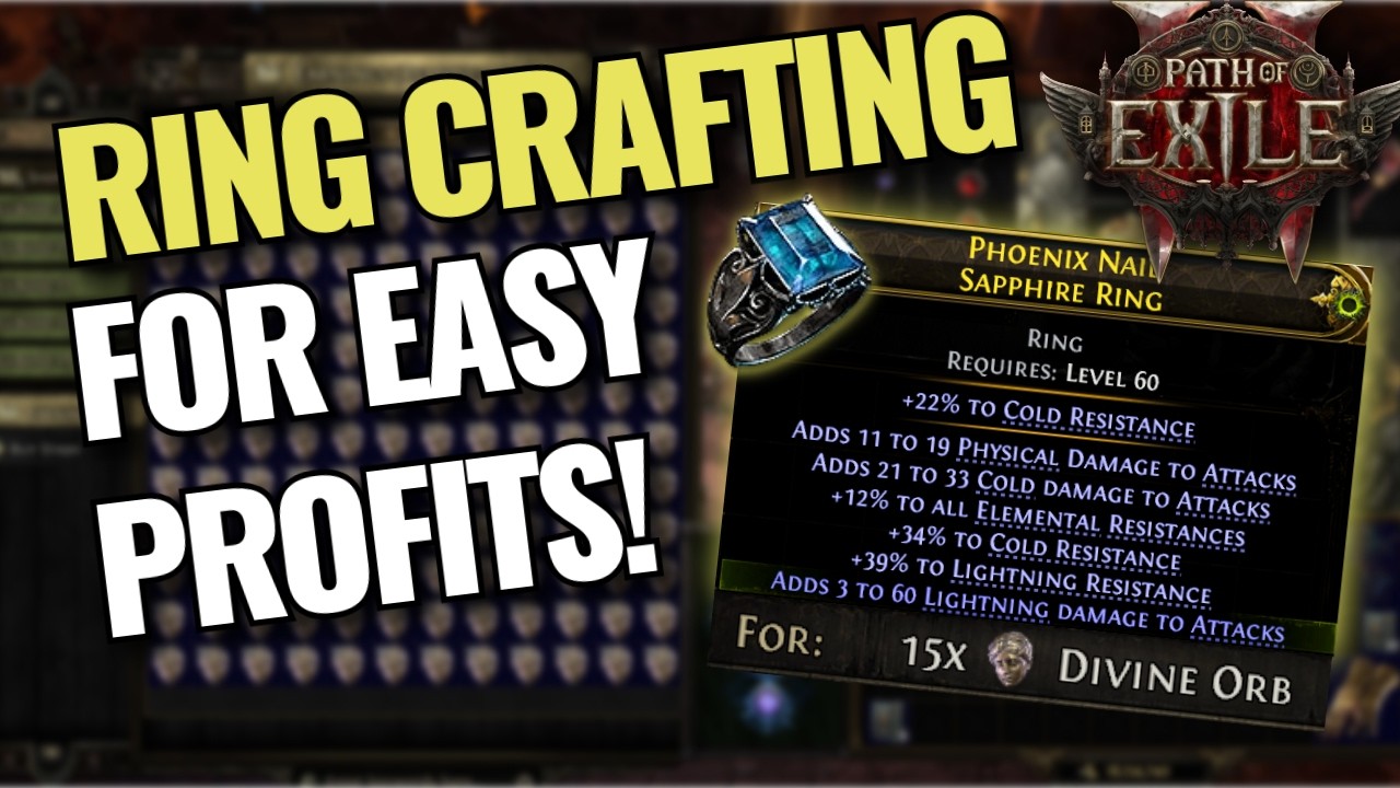 How to Get RICH With This Early League Ring Craft - Path of Exile 2