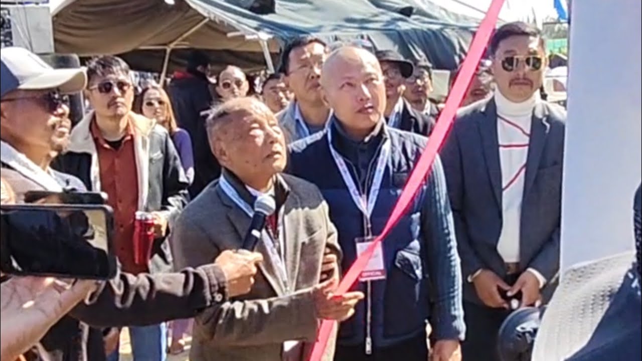 Chief Quest QR, AS, Arthur Ex - Minister & MLA 44 A/C Ukhrul // Opening ceremony ZKL 2025