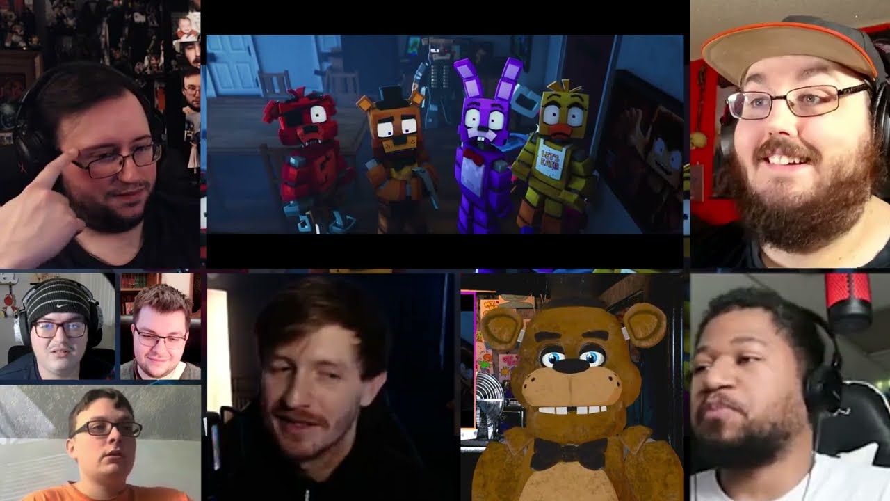 FAZBEAR AND FRIENDS - EPISODE #5: Extermination [REACTION MASH-UP]#2505