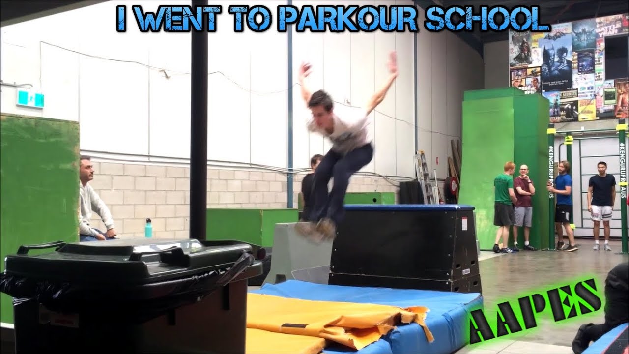 I WENT TO PARKOUR SCHOOL - AAPES