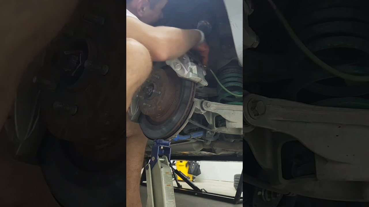 Infiniti G37S Coupe (370z) rear BC racing coilovers and adjustable toe arms  installation #diy