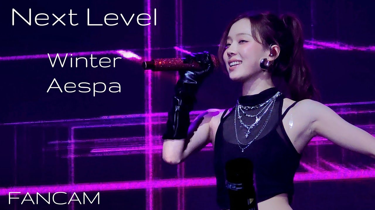 [FANCAM] Winter Aespa - Next Level : UTO Fest Girls in Bangkok @QSNCC  [27.04.2025] [4K 60FPS]
