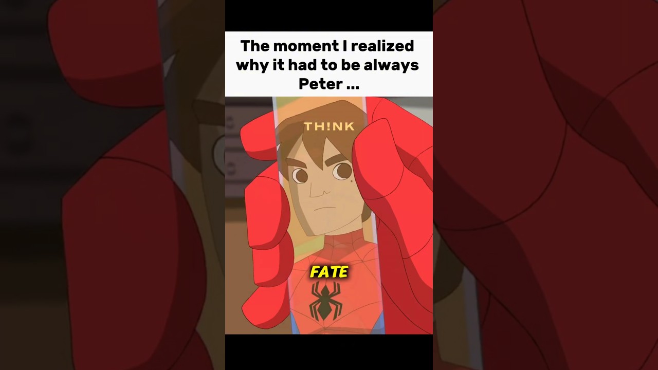 Everyone wants to be  Spider-Man but not Peter Parker !!