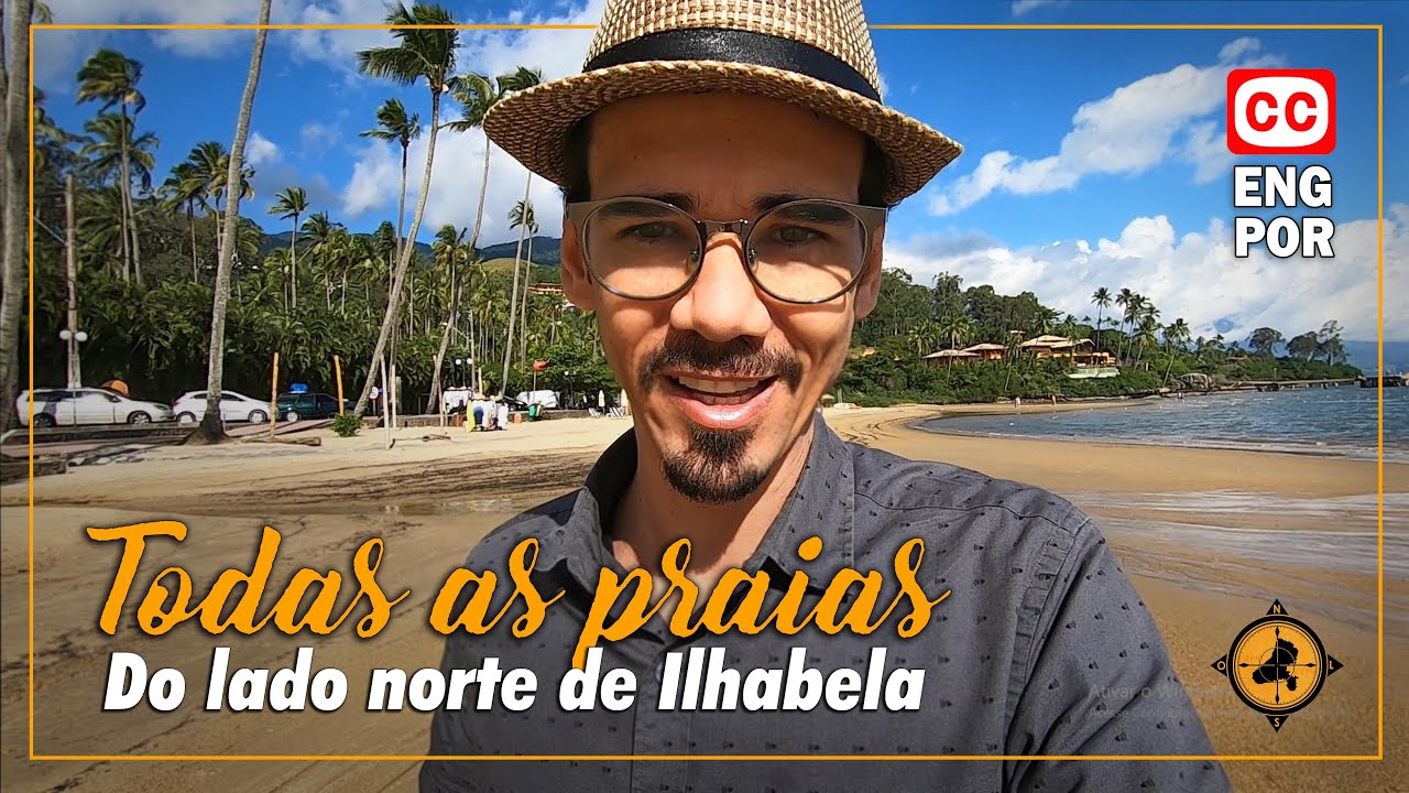 TODAS AS PRAIAS do norte de Ilhabela