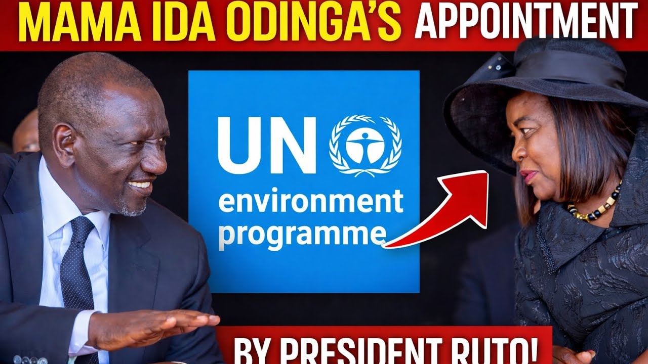 Why Ruto Appointed Mama Ida Odinga — The Politics Behind the Move