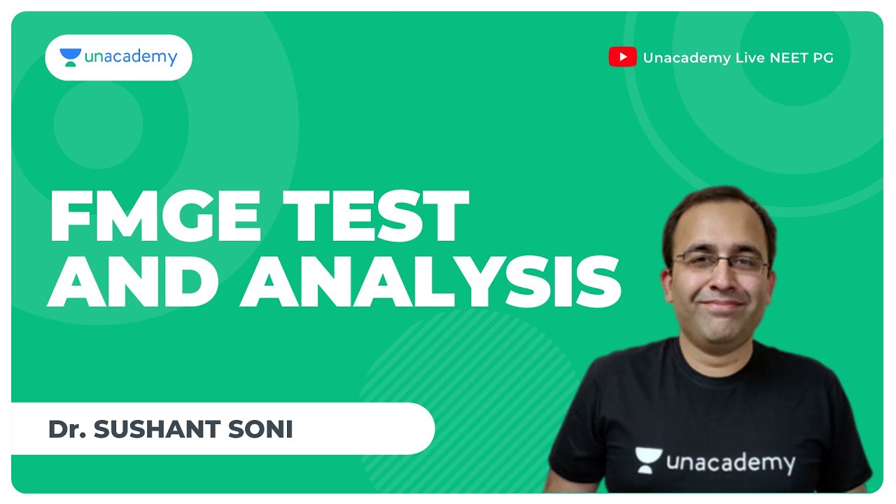 FMGE Test and Analysis | Dr. Sushant Soni