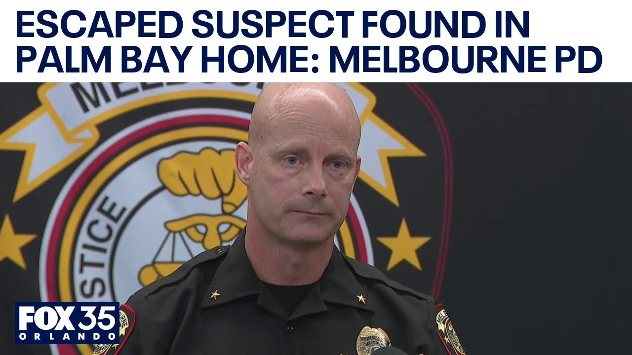 Melbourne PD: Man who escaped police custody found in Palm Bay home
