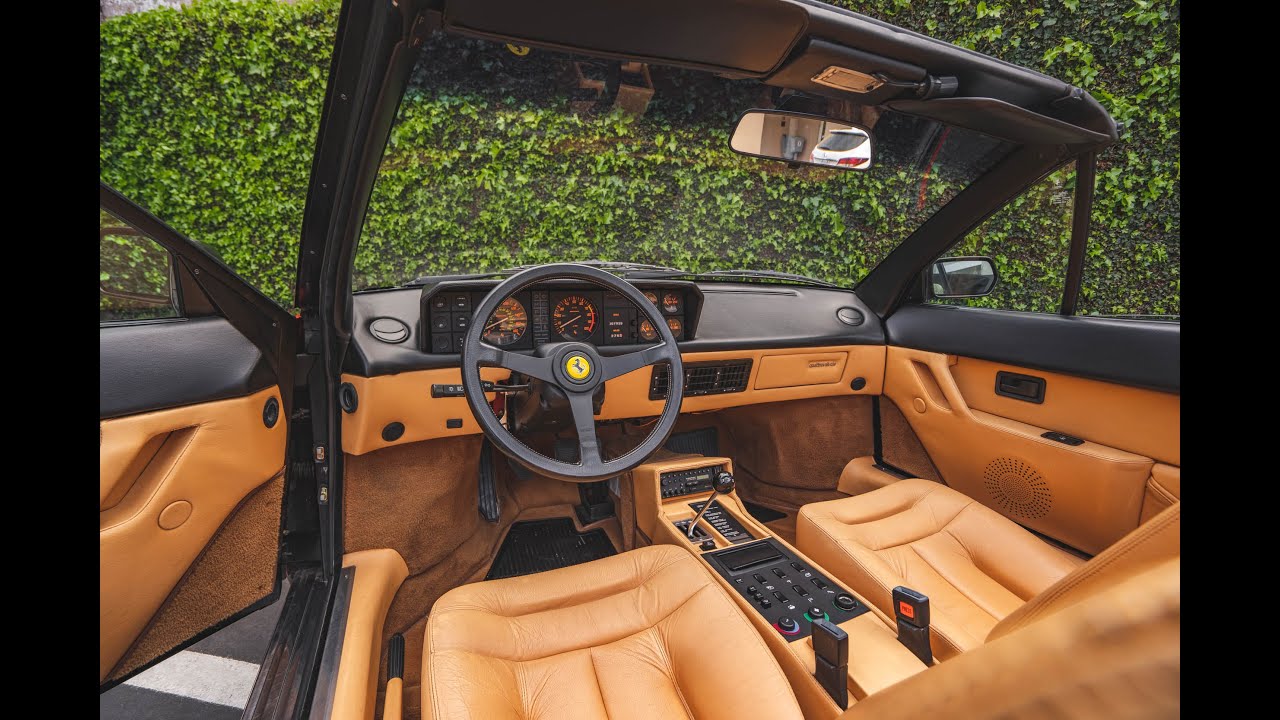 1986 Ferrari Mondial 3.2 Cabriolet Cold Start @mohrimports5776