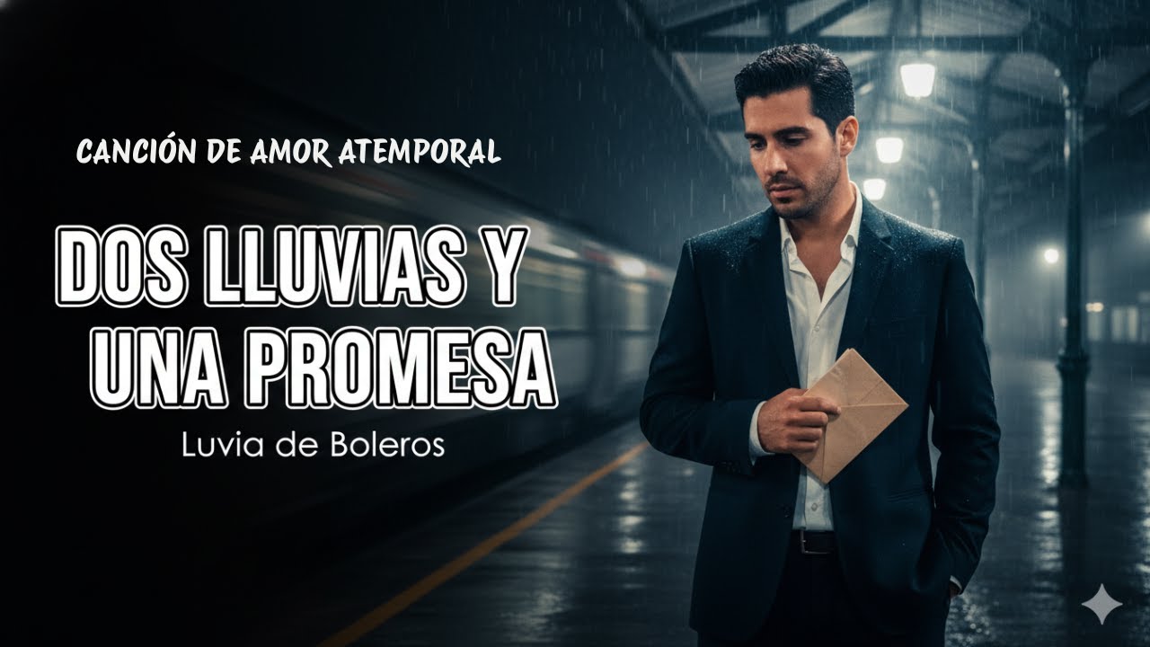 DOS LLUVIAS Y UNA PROMESA (Bolero Romántico) | #amor #music #boleroromantico