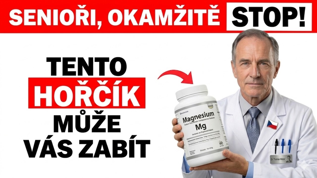 NIKDY neberte tento hořč&iacute;k po 60 &ndash; Senioři na to um&iacute;raj&iacute;, ale l&eacute;kaři mlč&iacute;!