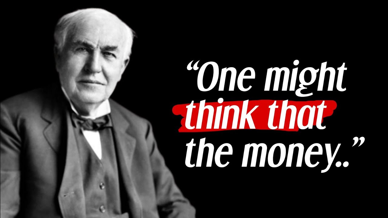 Best Quotes Of Thomas Edison/Motivational Quotes/Powerful Quotes/@TarunQuotes