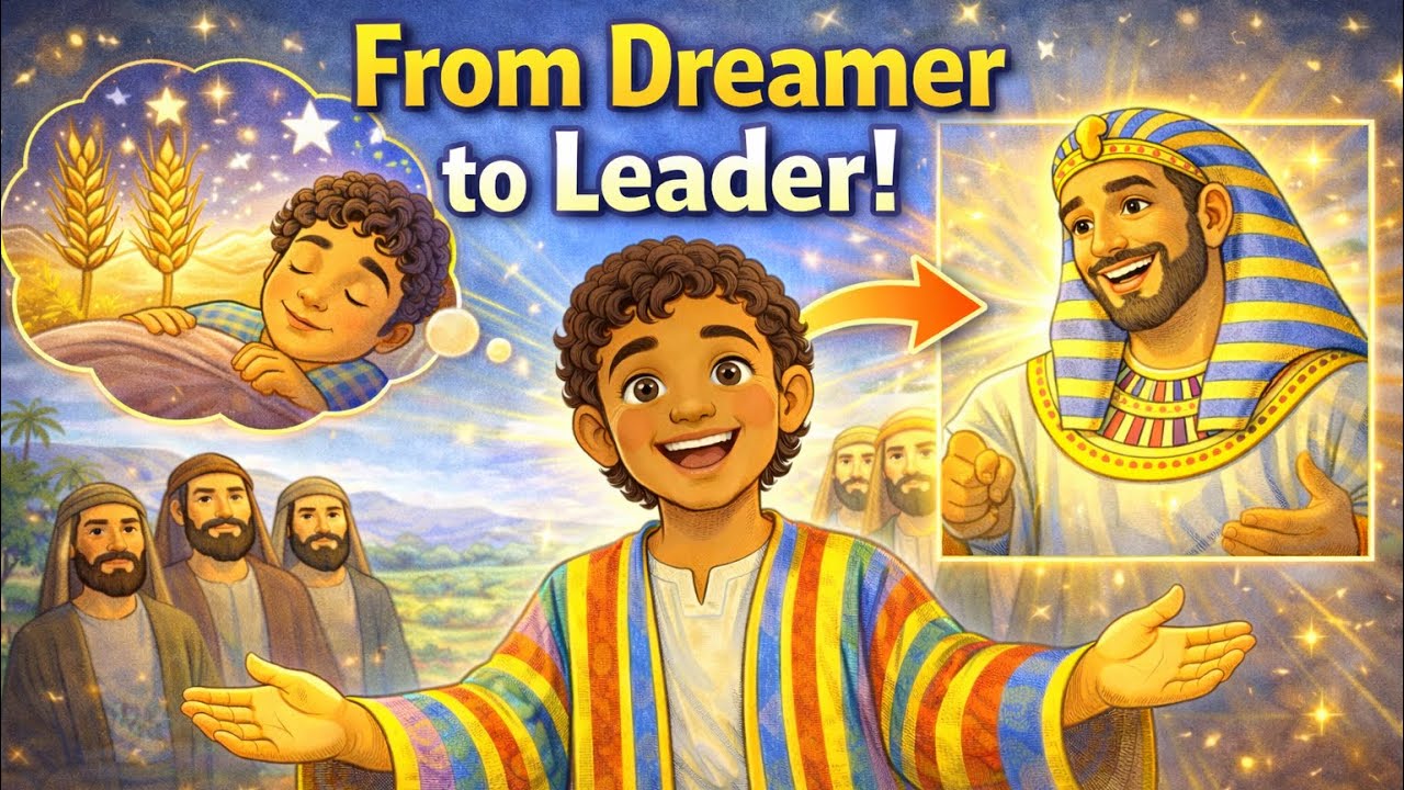 Joseph | A Bible Story for Kids 