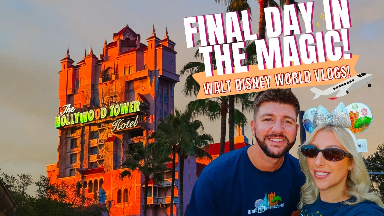 Final Day at Hollywood Studios! | Virgin Atlantic Flight Home | WALT DISNEY WORLD VLOGS!
