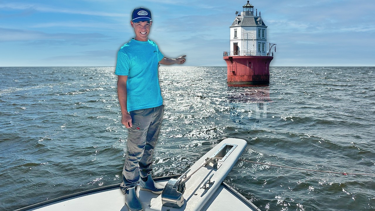 24 hours on an ABANDONED lighthouse