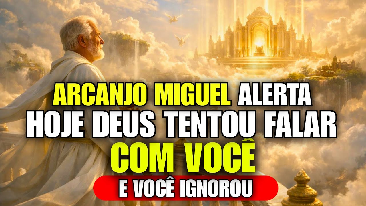 O Arcanjo Miguel e Deus não vou parar até falar com você
