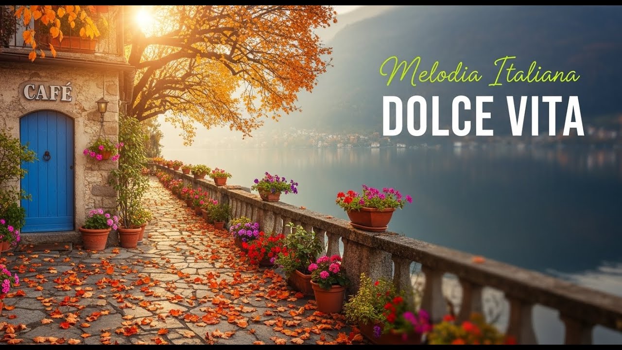 🛶 Mediterranean Seaside Morning ☀️ Gentle Italian Chill Music for Stress Relief