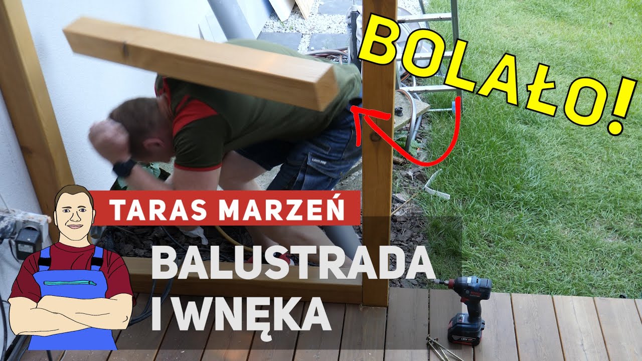 Taras marzeń (5) - Balustrada | Barierki | Zabudowa wnęki