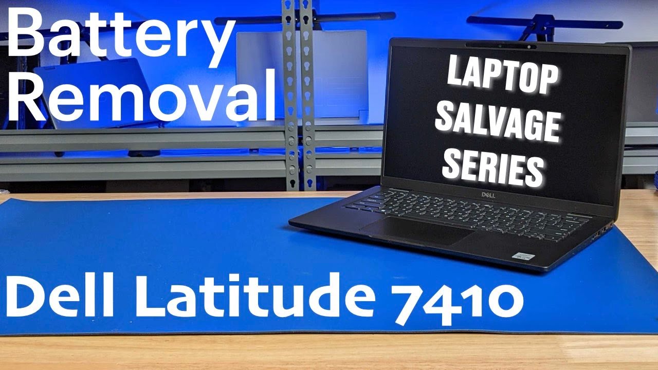 Dell Latitude 7410 - Battery Removal