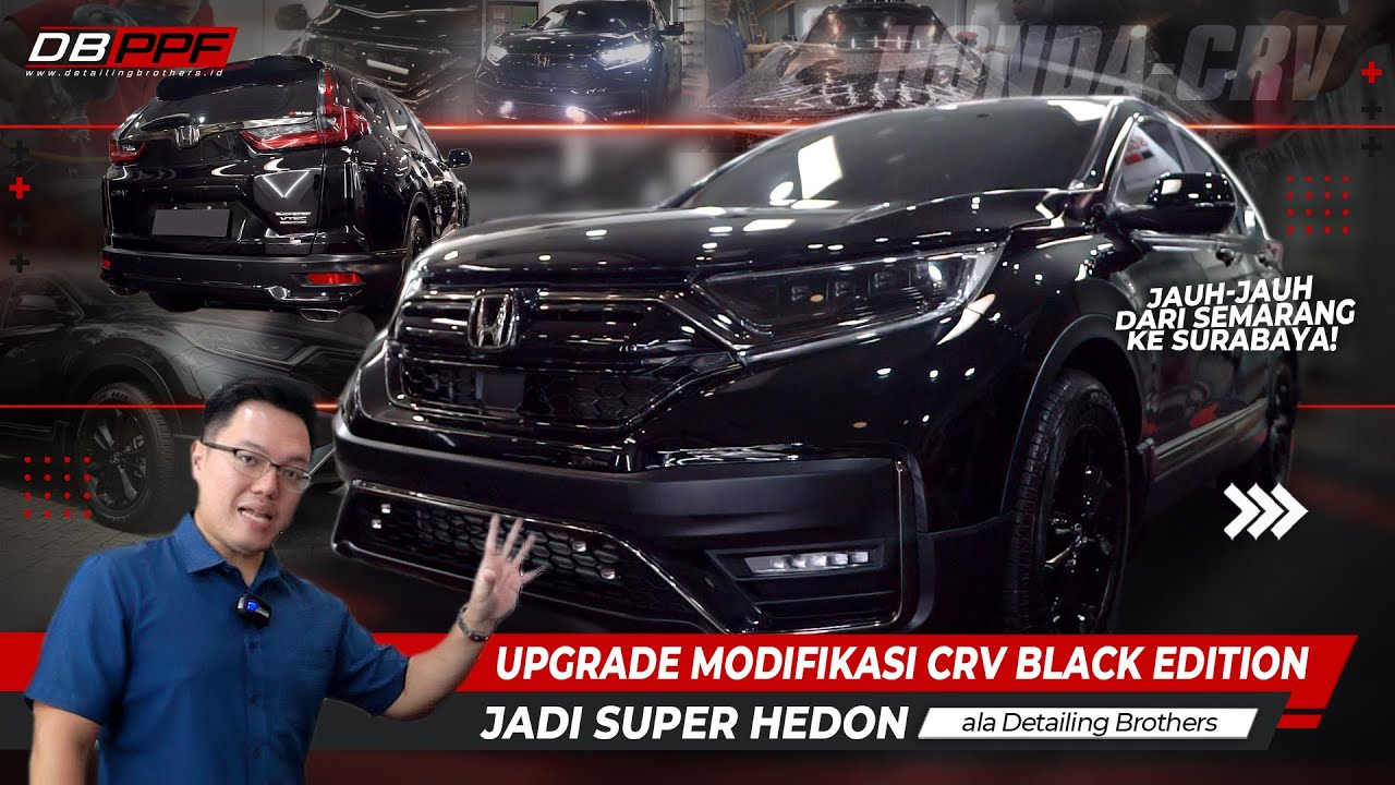 CRV BLACK EDITION SESUNGGUHNYA! UPGRADE MODIFIKASI CRV BLACK EDITON INDONESIA 2024