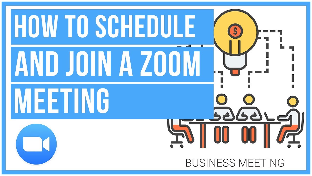 ⚙ How To Schedule And Join A Zoom Meeting