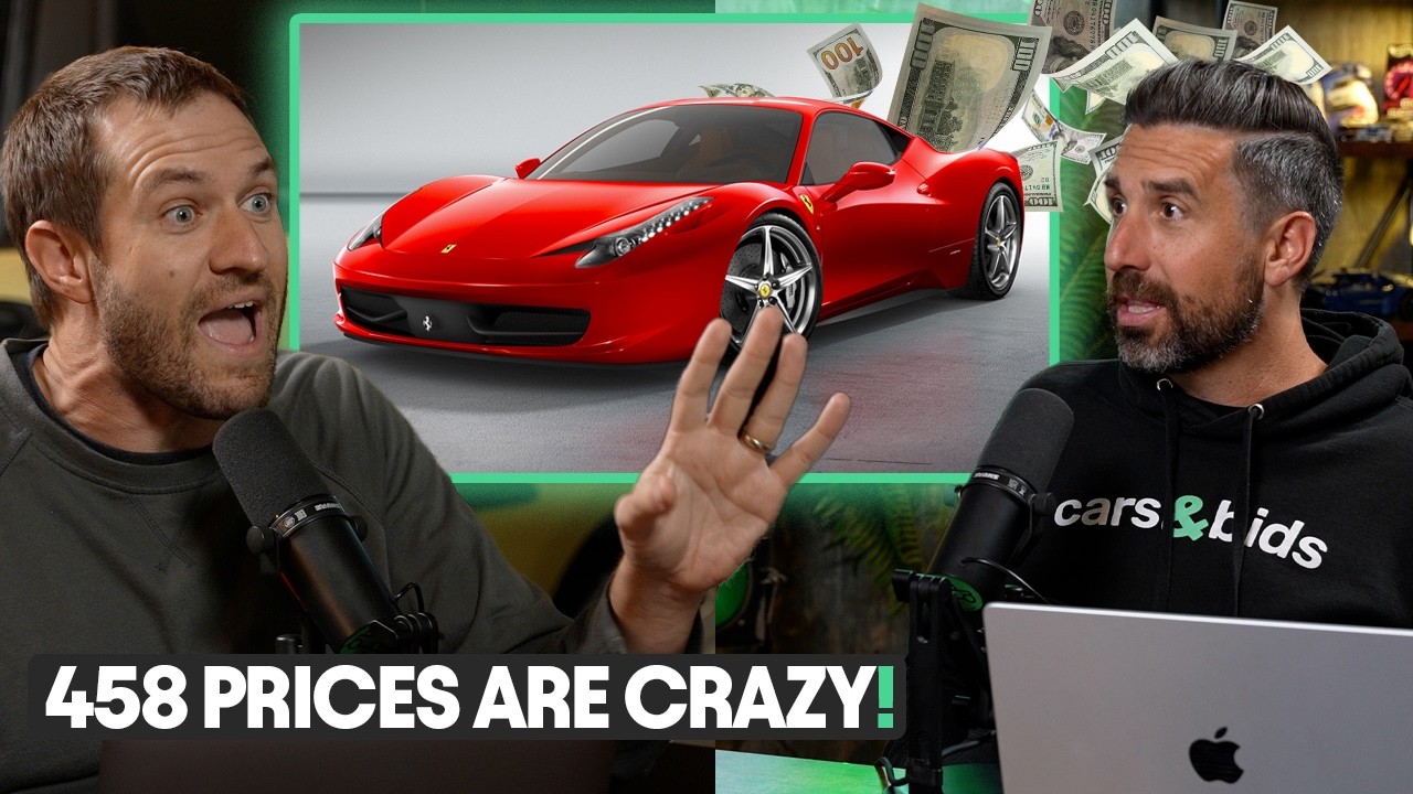 Doug DeMuro Reacts to Ferrari 458 Prices Skyrocketing!
