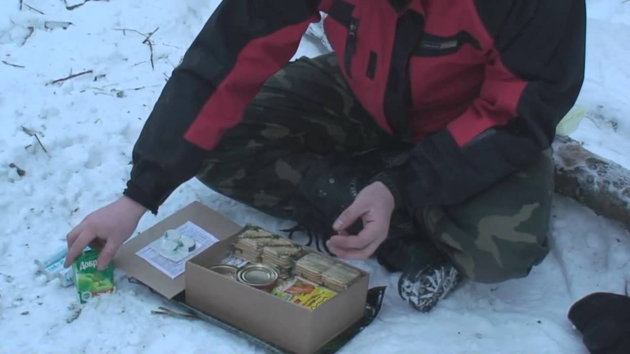 Rusų spec. pajėgų maisto davinys