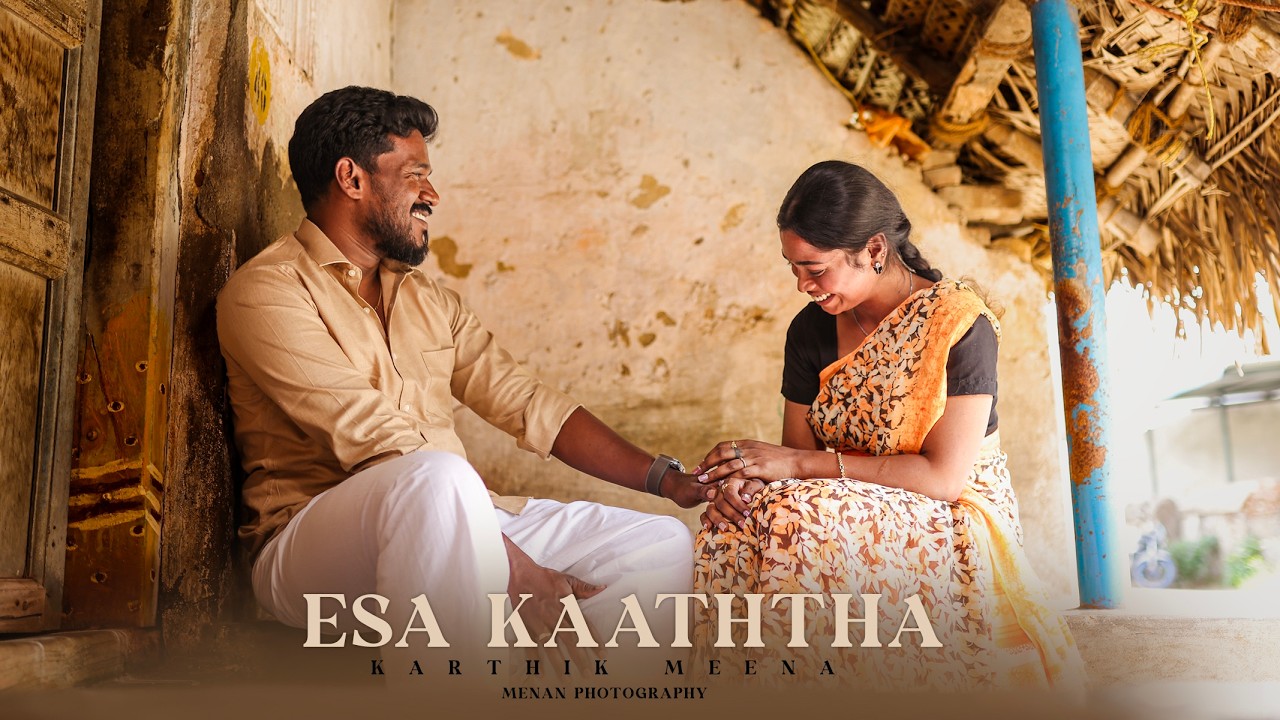 Esa Kaaththa |  Karthik Meena | Wedding Highlights | Menan Studio
