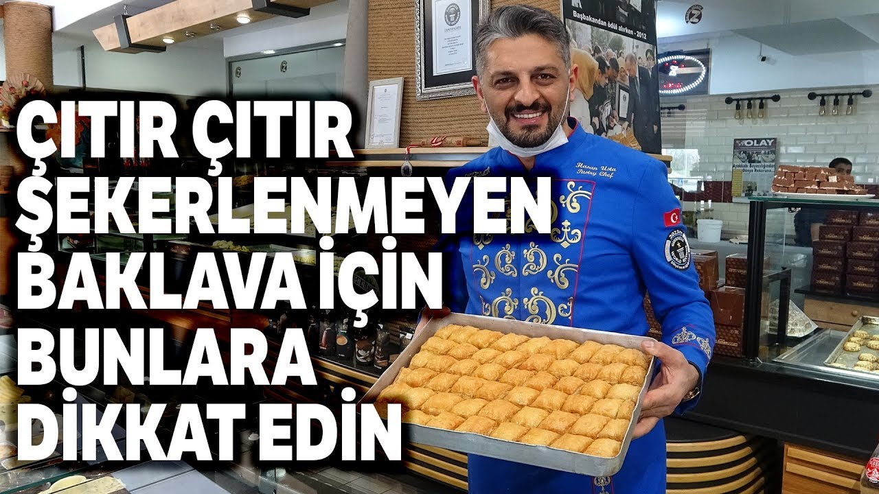 Ustasından Baklava Yapımının Püf Noktaları