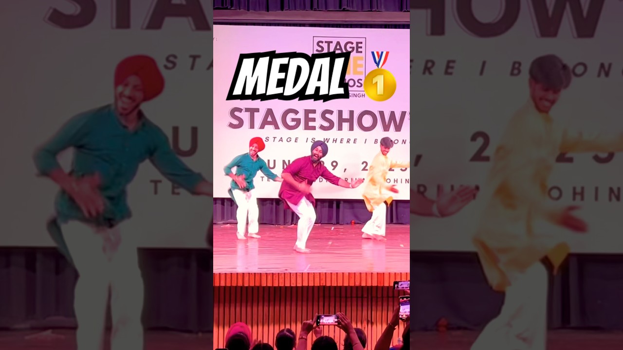 MEDAL VIRAL CHOREOGRAPHY 😍 By Hardeep Singh 💪🏼 CHANDRA BRAR | MIXSINGH | Stage performance
