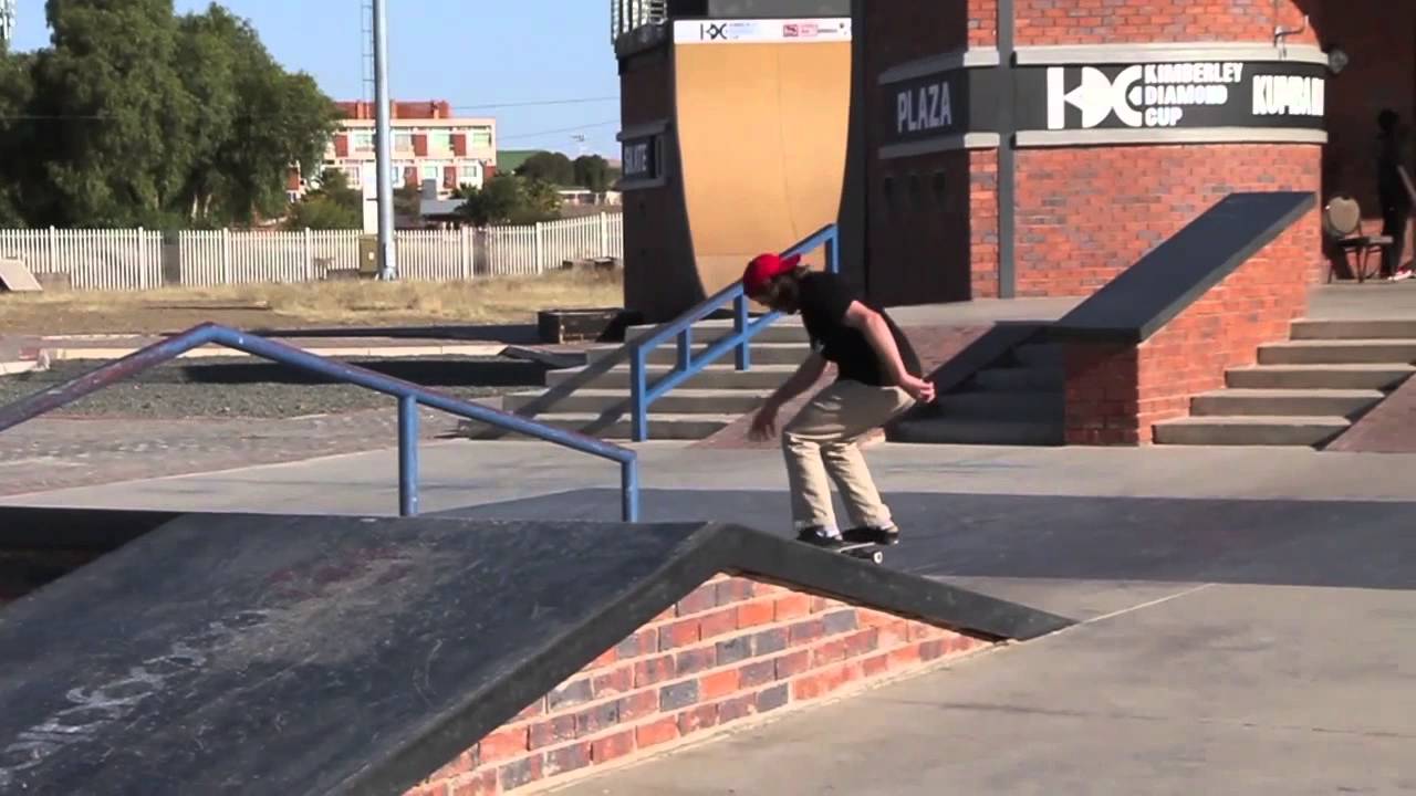 Kanya Spani and Evan Binge at Kumba Skate Plaza