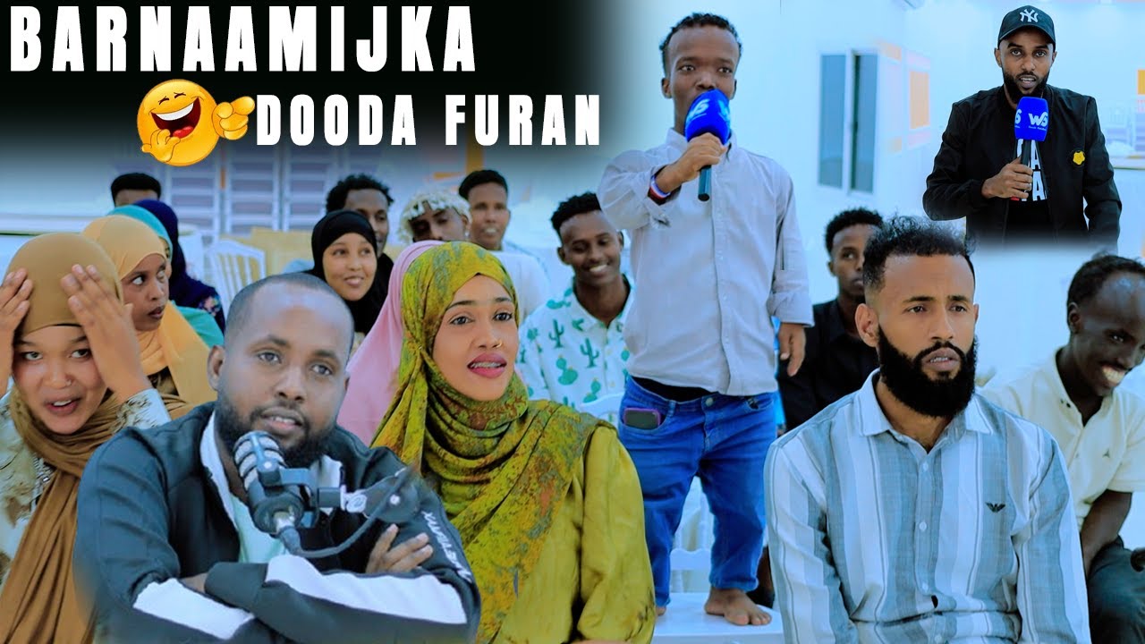BARNAMIJKA DOODA FURAN EE QAFKA CANKA IYO RE COMMENTS WALLE FALEEMBO WAXBA KUDHACAY (🙆‍♂️😫🤣)