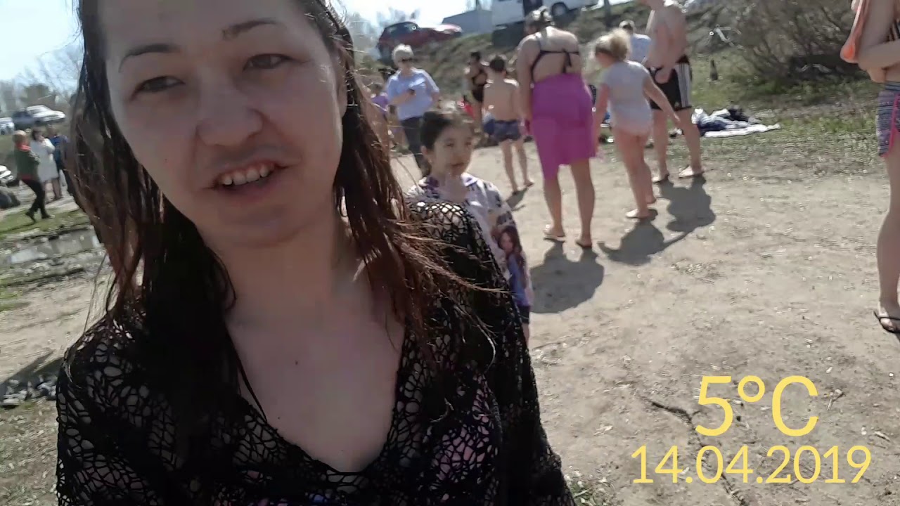 Заплыв 14 апреля 2019 года в Караганде. Открытие летнего купального сезона