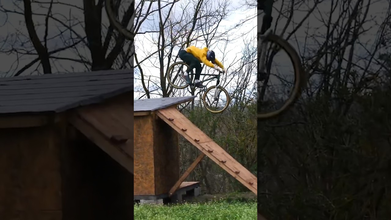 Postavili jsme rozjezd, ale na co?🤔 #mountainbike #bikeoclock #biking