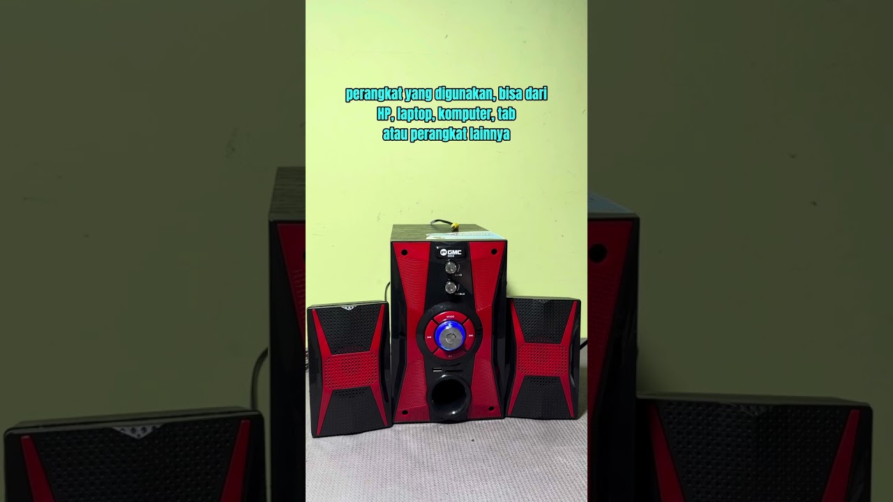 Multimedia Speaker GMC 886E #multimedia #speaker #gmc #full #video #bluetooth #usb #memory #hp #bass