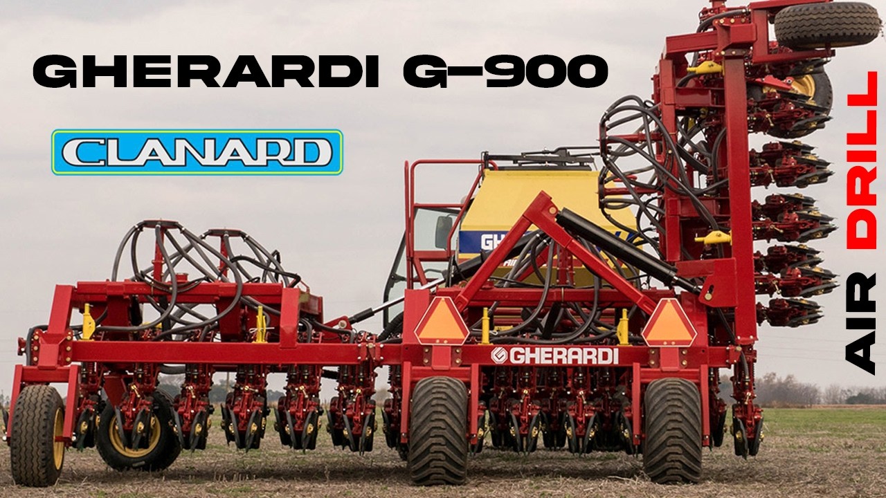 Funcionamiento de Sembradora Gherardi Air Drill G-900