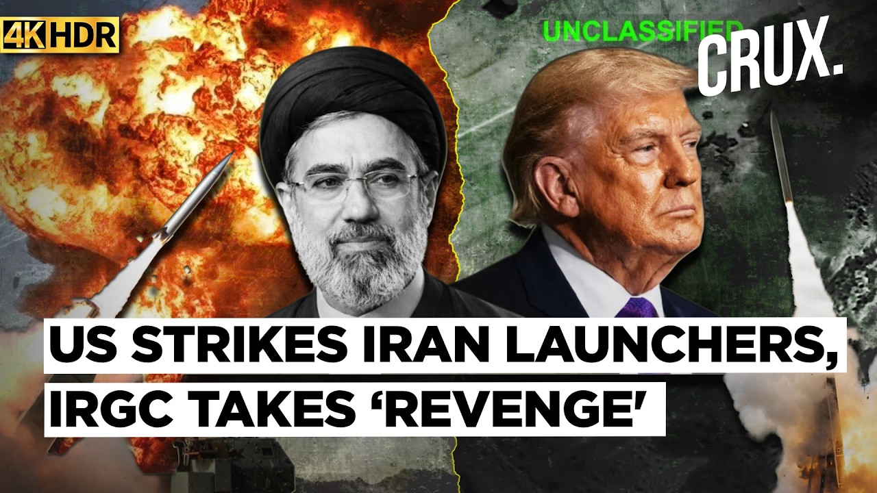 IRGC Fires Missiles at Jordan, UAE Bases After US Strikes Iran&rsquo;s Larak Island After A Month | 4K