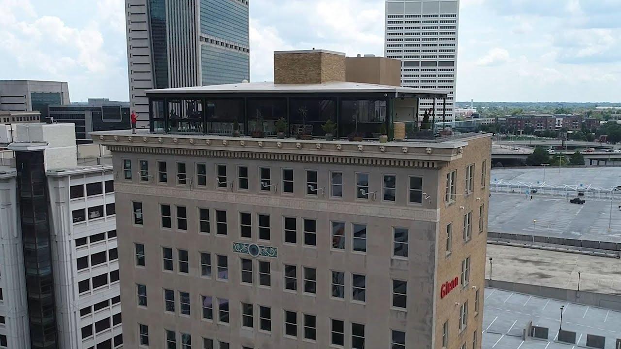 Commercial Patio Shades, Glenn Hotel - Atlanta, GA