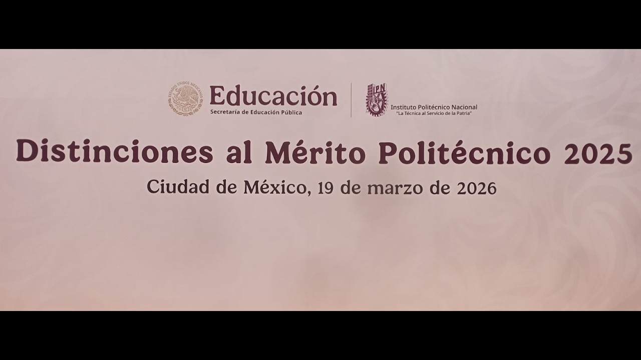 Distinciones al Merito Politécnico 2025