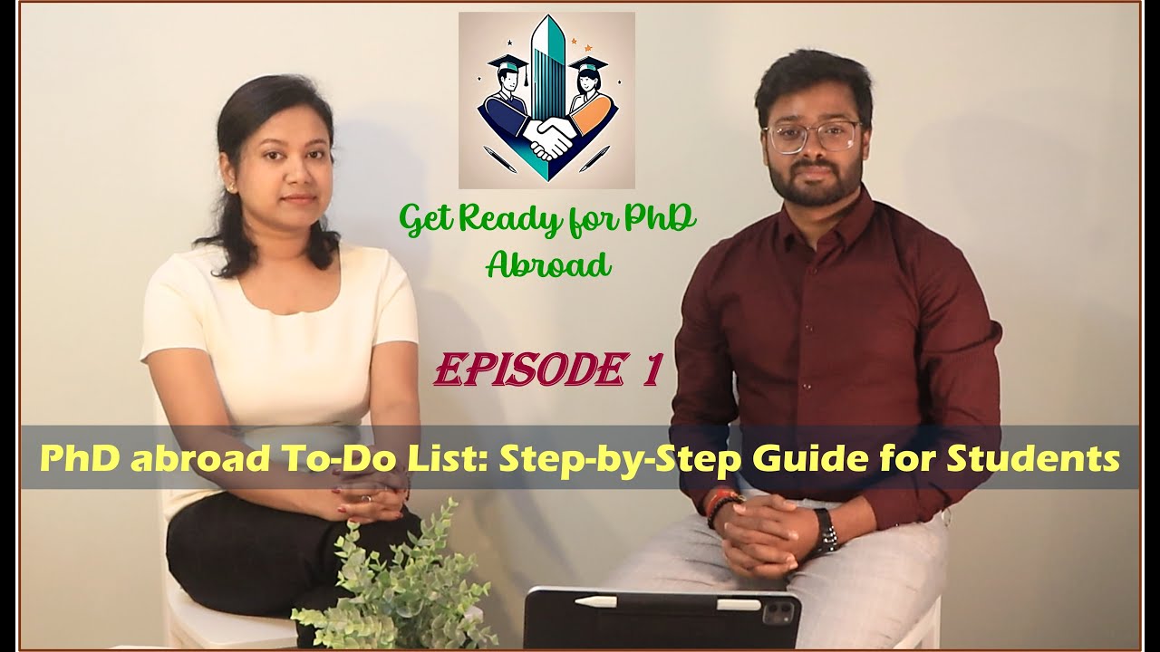 PhD Abroad To-Do List | Step-by-Step Guide for Students