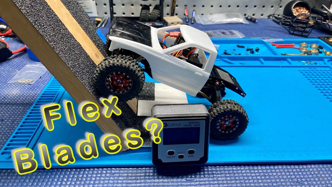 SCX24 Flex Blades! Do they work?